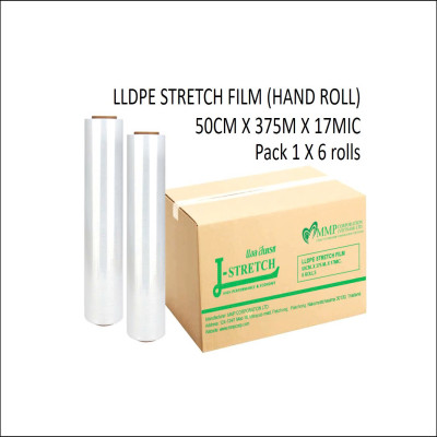 MÀNG QUẤN TAY L - STRETCH 500 MM X 17 MIC X 375 M (LÕI 50MM)